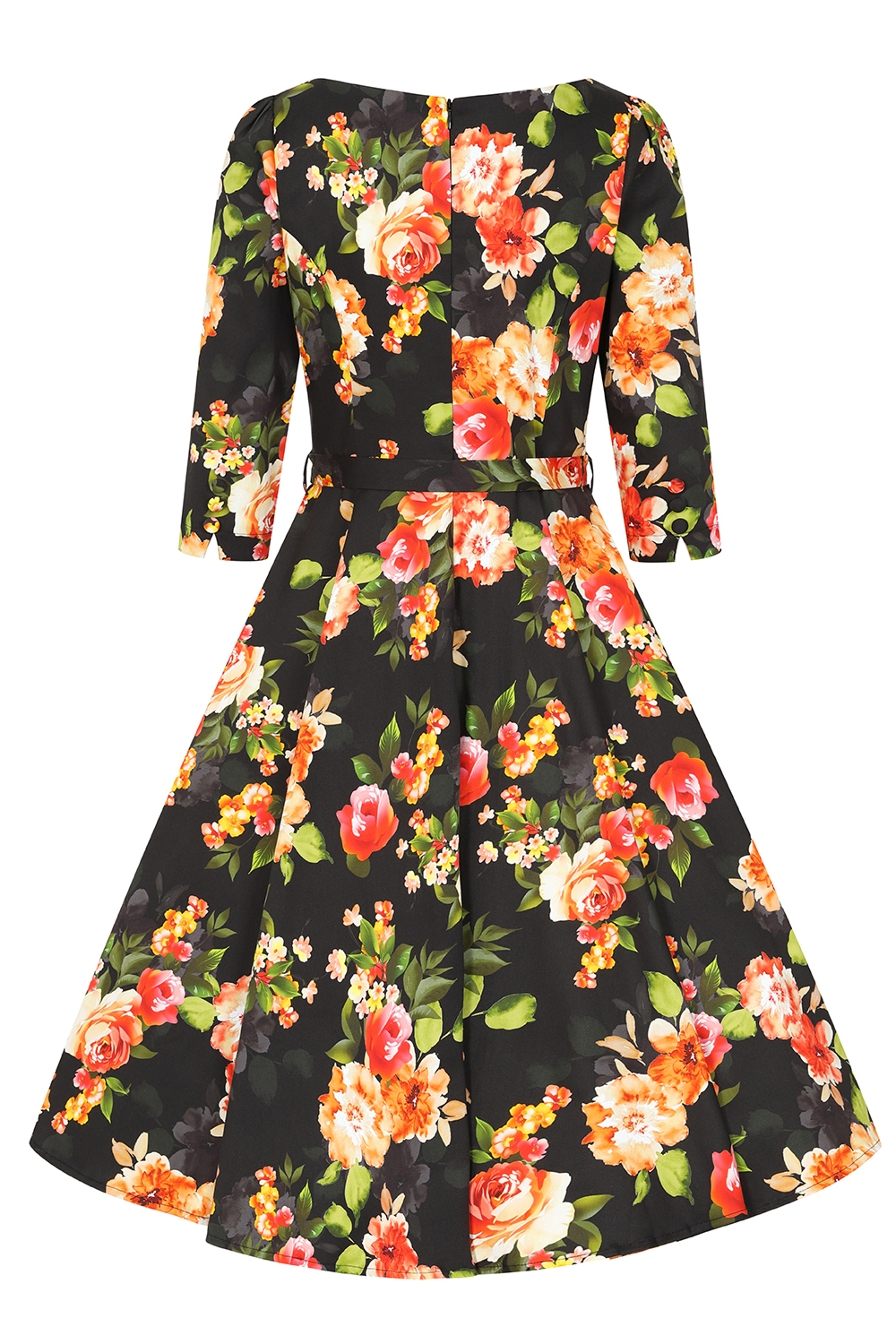 Brielle Floral Swing Dress